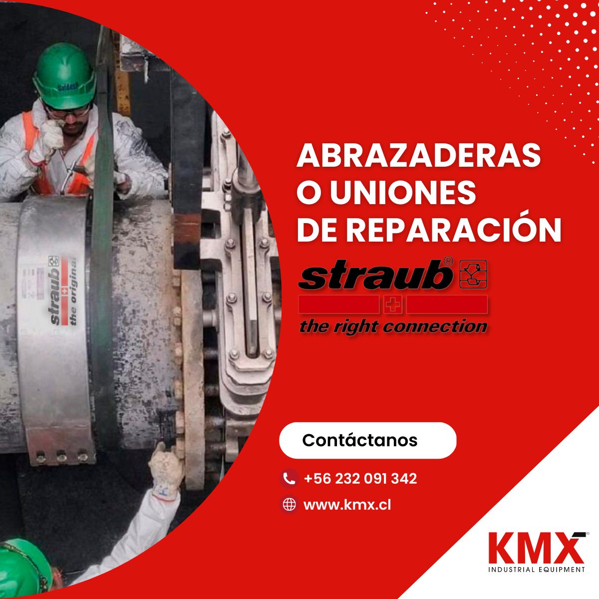 Abrazadera o uniones Straub