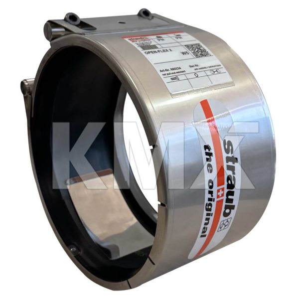 Acople STRAUB OPEN FLEX-2, SS/EPDM W2, 406.4 mm (OD 403.5 - 409.5 mm), PN16