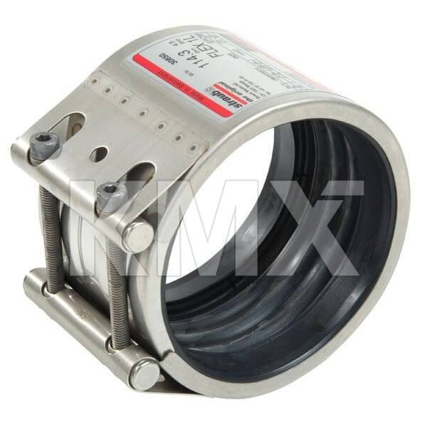 Acople STRAUB FLEX-1, SS/EPDM W2, 88.9 mm (OD 87.5 - 90.5 mm), PN25